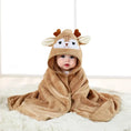 Load image into Gallery viewer, 1 Piece Baby Bath Towel Super Absorbent Polyester Material Cute Animal
