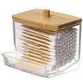 Load image into Gallery viewer, Cotton Swab Storage Box Double Head Cotton Buds Container Transparent
