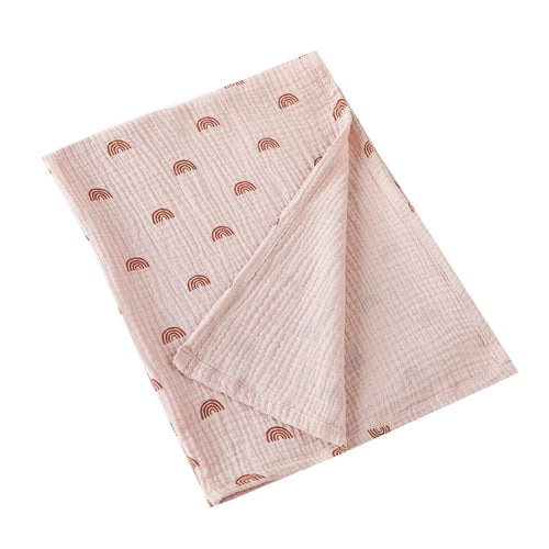 Cotton Gauze Muslin Baby Blanket Super Soft Newborn  Quick Dry Boy