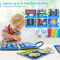 Load image into Gallery viewer, Busy Board Montessori Toys for Toddler Busy Book Sensory Preshool
