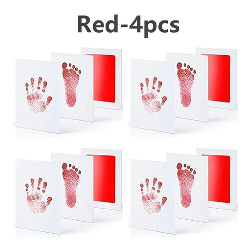 Baby Care Non-Toxic Baby Handprint Footprint Imprint Kit Baby