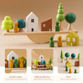 Load image into Gallery viewer, Montessori Sensory Toys  Stacking Toys For Baby Forest Houses Replica
