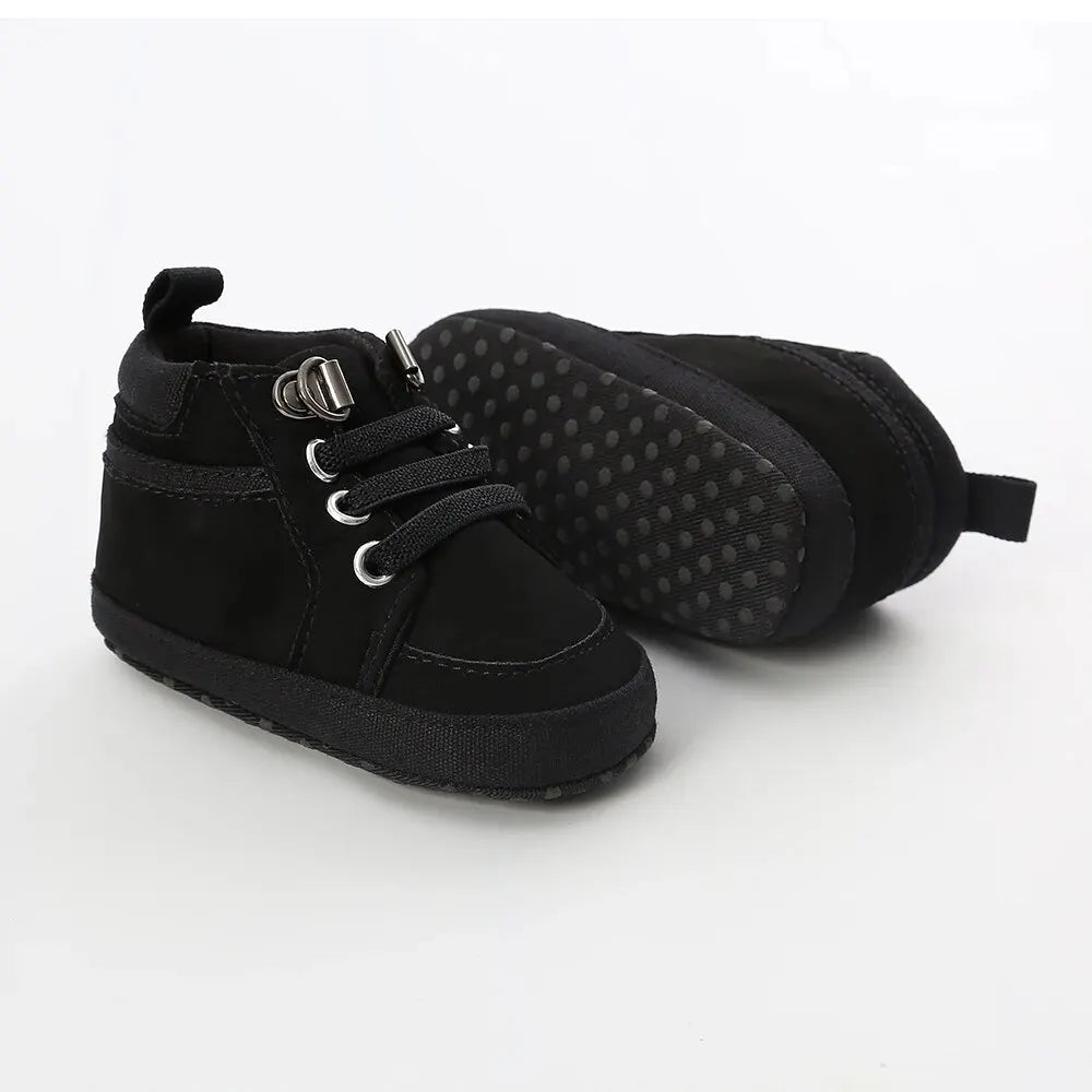 Meckior Baby Boy Sneakers Newborn PU Leather Infant Casual Girl Shoes