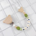 Load image into Gallery viewer, 1-2pcs INS Baby Pacifier Clip Nordic Style Personalize Name Custom
