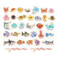 Load image into Gallery viewer, Montessori Wooden Magnetic Fishing Toys for Baby Cartoon Marine Life
