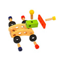 Load image into Gallery viewer, Educational Montessori Kids Toys Plastic Wooden Toolbox Pretend Play
