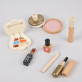 Load image into Gallery viewer, Montessori Wooden Makeup Toys for Girl, Girls Pretend Beauty Makeup
