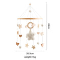 Load image into Gallery viewer, Baby Rattle Toy 0-12 Months Wooden Mobile On The Bed Beech Wind Chime
