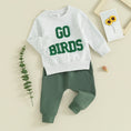 Load image into Gallery viewer, 2023-10-18 Lioraitiin 0-3Y Toddler Boy Girl Football Outfits Letters
