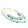 Load image into Gallery viewer, LOFCA Silicon Beads Necklace Baby Silicone Teething Nursing Necklace
