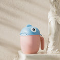 Load image into Gallery viewer, Baby Bath Shower Head Rinse Cup Cartoon Shark Cute Shower Washing
