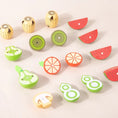 Load image into Gallery viewer, Simulation Kitchen Pretend Play Toy Magnetic Wooden Cutting Fruits
