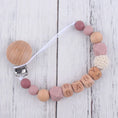 Load image into Gallery viewer, Baby Pacifier Clips Personalised Name Dummy Nipple Holder Chain
