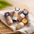 Load image into Gallery viewer, Baby Wooden Montessori Toy Develop Kid Hand-on Ability Toy Hand Bell
