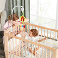 Load image into Gallery viewer, Baby Crib Mobile Bed Bell Rattle Holder 0-12 Months 360° Rotary
