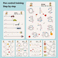 Load image into Gallery viewer, Magical Tracing Workbook Educational Montessori Books for Children Pen
