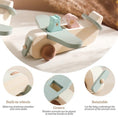 Load image into Gallery viewer, Baby Wooden Building Blocks Aircraft Manned Model Toys Montessori
