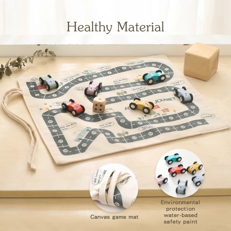 Children's Montessori Traffic Toy 35*31 CM Baby City Traffic Road Map