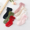 Load image into Gallery viewer, Toddler Socks Baby Accessories Girl Cute Bow Non-slip Floor Socks
