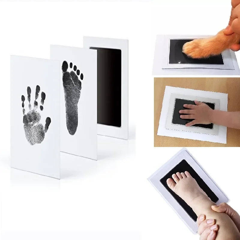 Baby Care Non-Toxic Baby Handprint Footprint Imprint Kit Baby