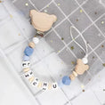 Load image into Gallery viewer, 1-2pcs INS Baby Pacifier Clip Nordic Style Personalize Name Custom
