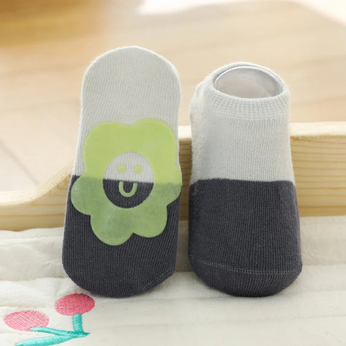 Baby Socks Children Floor Socks Combed Cotton Baby Non-Slip Toddler