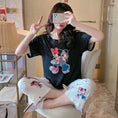 Load image into Gallery viewer, Disney Cartoon Mickey Winnie Snow White Pajamas Ladies Summer Short
