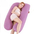 Load image into Gallery viewer, U-shaped Pregnancy Pillow Pure Cotton Lumbar Support Backrest Pillow
