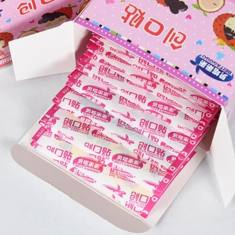 50/100/120 pieces Cartoon Band-Aid Waterproof and Breathable Cute