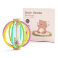 Load image into Gallery viewer, Baby Rattle Toy Wooden Rain Drum With Silicone Baby Sensory Touch Toy
