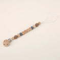 Load image into Gallery viewer, Baby Pacifier Clips Personalized Name BPA Free Morandi Color Dummy
