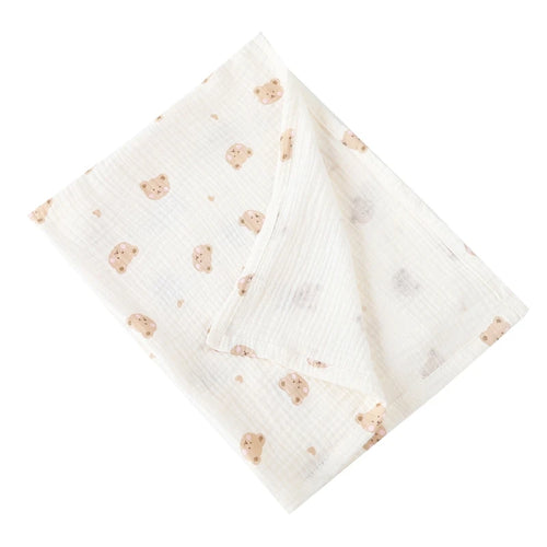 Cotton Gauze Muslin Baby Blanket Super Soft Newborn  Quick Dry Boy