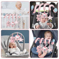 Load image into Gallery viewer, Car Seat Infant Baby Spiral Activity Hanging Toys Stroller Bar Crib
