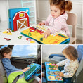 Load image into Gallery viewer, Toddlers Montessori Toys Busy Board Farm Animal Scene Storytelling
