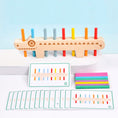 Load image into Gallery viewer, Montessori Wooden Toy Color Matching Games Puzzle Learning Set Fine
