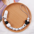 Load image into Gallery viewer, Baby Pacifier Clips Personalized Name Cartoon Dummy Nipples Holder
