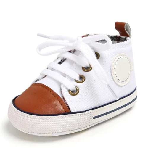 New Baby Shoes Boys Girls Classic Canvas Casual Sneakers Newborn First