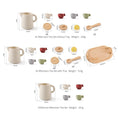 Load image into Gallery viewer, Wooden Children Montessori Toy Teapot Teacup Simulation Kitchen
