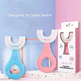 Load image into Gallery viewer, 2pcs U Shaped Kids Toothbrush Baby Teeth Cleaning Brushing Instrument
