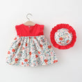 Load image into Gallery viewer, 2Piece Set Summer Toddler Dresses For Girls Korean Fashion Flowers
