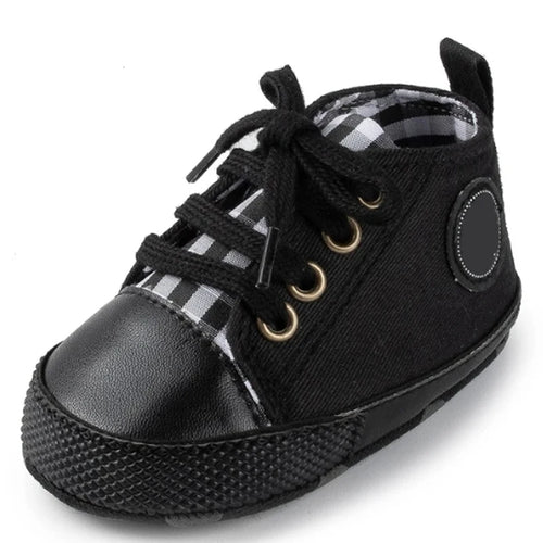 New Baby Shoes Boys Girls Classic Canvas Casual Sneakers Newborn First