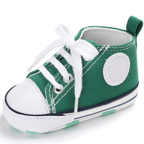 New Baby Shoes Boys Girls Classic Canvas Casual Sneakers Newborn First