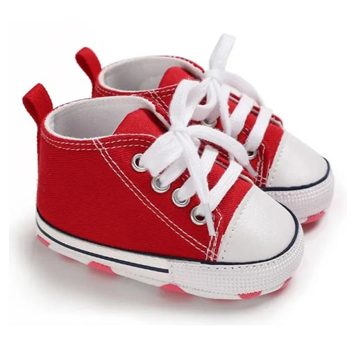 New Baby Shoes Boys Girls Classic Canvas Casual Sneakers Newborn First