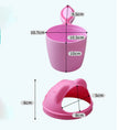 Load image into Gallery viewer, Cute Cartoon Baby Bath Caps Toddle Shampoo Cup Children Bathing Bailer
