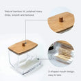 Load image into Gallery viewer, Cotton Swab Storage Box Double Head Cotton Buds Container Transparent
