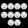 Load image into Gallery viewer, 10pcs EU Power Socket Protection Cover Bear Thickened Kids Safety
