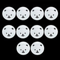 Load image into Gallery viewer, 10pcs EU Power Socket Protection Cover Bear Thickened Kids Safety
