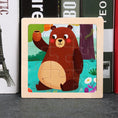 Load image into Gallery viewer, 9 Pieces Montessori Wooden Kid Toy 3D Children Education Materials
