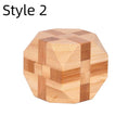 Load image into Gallery viewer, New Wooden Kong Ming Lock Lu Ban Lock IQ Brain Teaser Educational Toy
