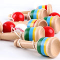 Load image into Gallery viewer, Montessori Toy Wooden Skill Sword Cup Develop Intelligence Smooth Toys
